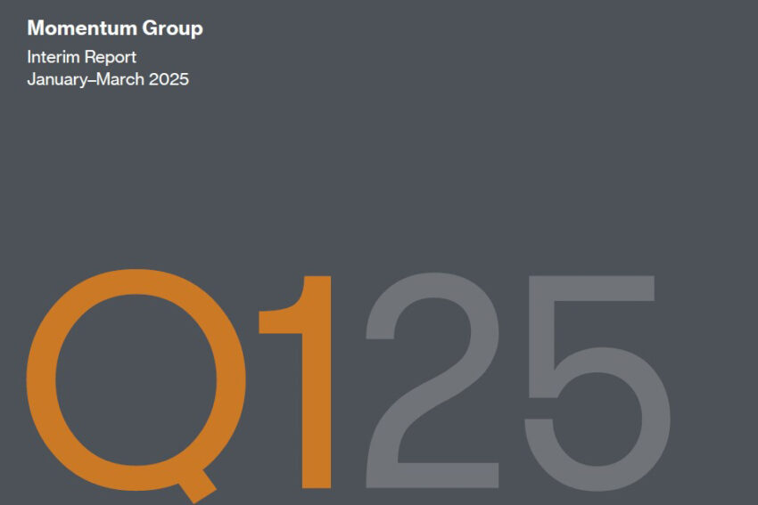 Momentum Group Q1 2025: Strong cash flow and high acquisition pace in a challenging global environment