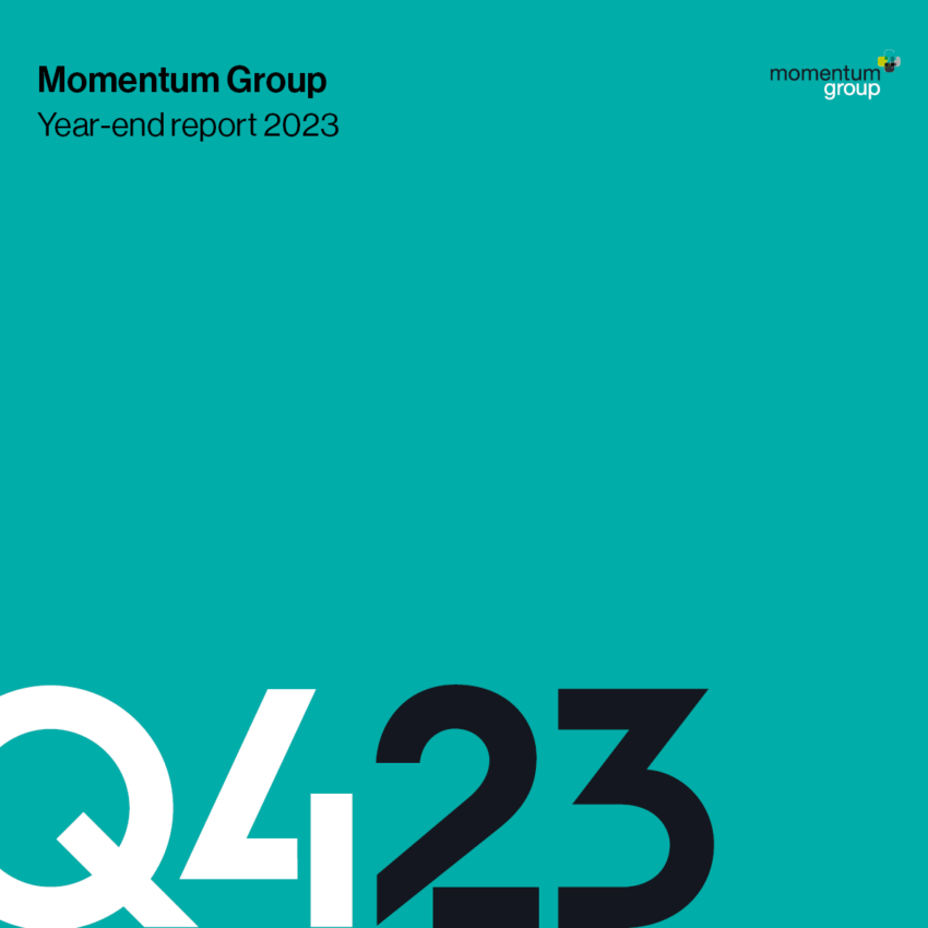 Momentum Group Q4 2023: Stable conclusion to a year dominated by strong growth