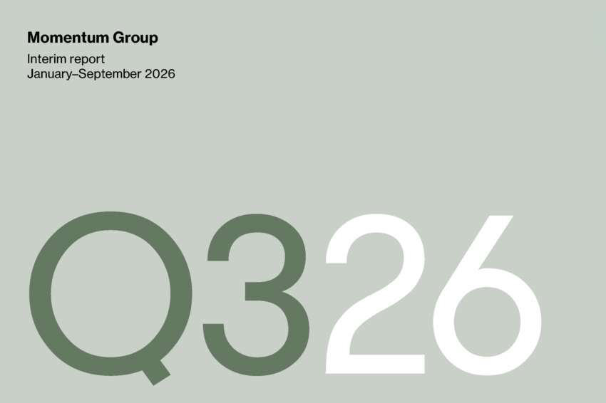 Momentum Group Q3 2026: Stark resultattillväxt i en gradvis förbättrad marknad